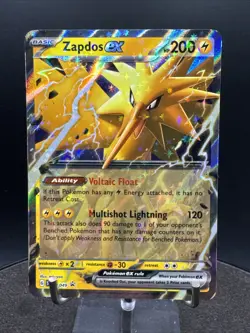 Zapdos ex 049 Sv: Scarlet & Violet Promo Cards Holo - Image 1