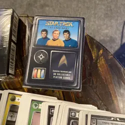3+ Star Trek CCG Complete Different Starter Decks TCG The Card Game Lot Sci Fi - Image 2