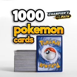 1000 Champions Path Pokemon Cards - Bulk Lot Pack - Image 1