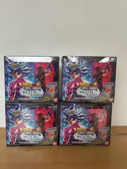 Dragonball super Card Game Masters Realm of the Gods sealed Booster boxes lot 4 - Image 1