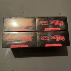 Pokemon Scarlet Violet Destined Rivals Elite Trainer Box Factory Sealed Lot of 4 - Image 2