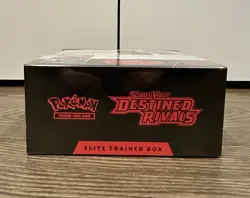 Pokemon TCG Scarlet & Violet Destined Rivals Elite Trainer Box ETB Sealed Auc#4 - Image 5