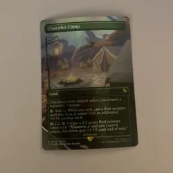 Chocobo Camp (Borderless) Commander: Final Fantasy Foil - Image 1