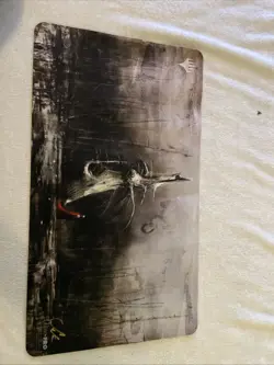 Magic the Gathering Swamp Playmat Seb McKinnon Artwork Signed from limited Run. - Image 1