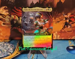FTP Toph The First Metalbender Foil MTG Avatar The Last Airbender UB - Image 1