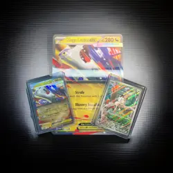 Pokemon TCG - Mega Latias EX 011 (Black Star Promo) - Mega Evolution Meowth - Image 1