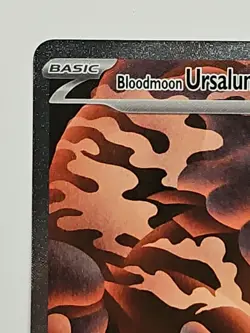 Pokemon - Bloodmoon Ursaluna ex - 168/131 - SV: Prismatic Evolutions NM - Image 2