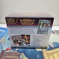 Obsidian Flames Pokemon Center Exclusive Sealed Elite Trainer Box PC ETB - Image 3