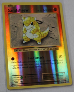 Pokemon 2016 XY Evolutions "Sandshrew" #54/108 Reverse Holo Common - Image 2