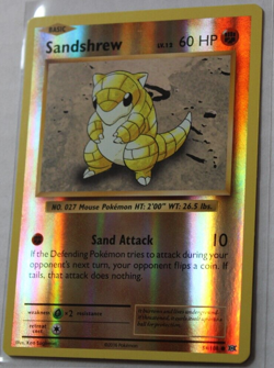 Pokemon 2016 XY Evolutions "Sandshrew" #54/108 Reverse Holo Common - Image 3