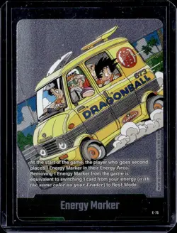 Dragon Ball TCG Super Fusion World Silver Energy Marker E-75 Manga Booster 02 - Image 1