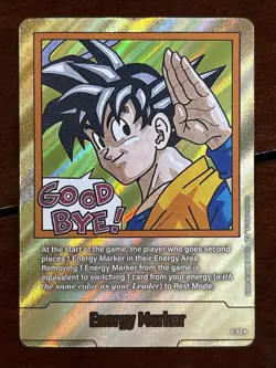 Dragon Ball Z Fusion World Gold Energy Marker E-83 Manga Booster - Image 1