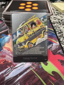 Energy Marker E-75 Base/silver Dragon Ball Super Fusion World Manga Booster 02 - Image 1