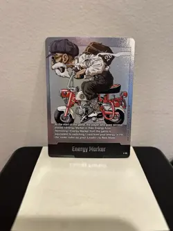 Energy Marker E-58 Roshi Silver Dragon Ball Super Fusion World Manga Booster - Image 1