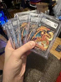 CGC Gem Mint 10 Charizard V 2022 Star Birth 014/100 - Image 1
