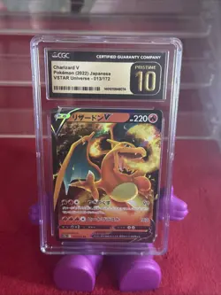 Charizard V Pokemon 2022 Japanese Star Birth 014/100 Holo CGC Pristine 10 - 032 - Image 1