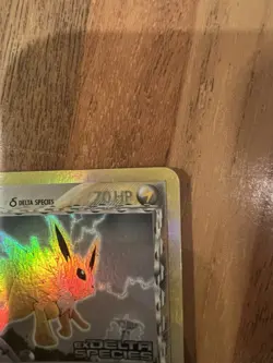 Pokemon TCG Jolteon EX Delta Species Reverse Holo Stamped Card 2005 7/113 Rare - Image 5
