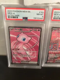 Pokemon Mew Graded Card Lot - 151 Promo, Psa 8,9 - Image 2