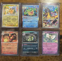 Pokemon CARD Lot Of 13 cards. Mixed lot Eevee Ex, Moltres Ex, Rayquaza V ETC. - Image 3