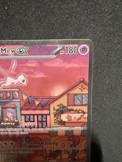 Mew EX 053 Scarlet & Violet Promo Holo Full Art Pokemon TCG Lp Nm - Image 2