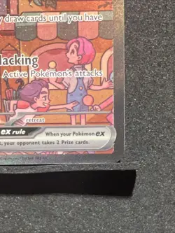 Mew EX 053 Scarlet & Violet Promo Holo Full Art Pokemon TCG Lp Nm - Image 3
