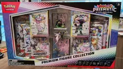 POKEMON TCG Prismatic Evolutions Premium Figure Collection ✅In hand ✅Sealed - Image 1