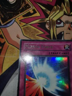 Mirror Force mrd-e138 Unltd Ed (MP/HP) Ultra Rare Yu-Gi-Oh! - Image 4