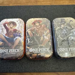 One Piece Card Game Artset 3x Mini Tin Pack VOL. 2 TS-02 (OP-13) - ENG - Image 1
