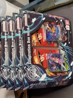 One Piece Illustration Box Vol. 6 IB-05 Lot of 4 sealed boxes - Image 2