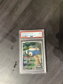 Pokemon Center 151 ETB Snorlax SVP 051 Stamp Promo Card PSA 9 Mint Condition - Image 1