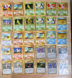 Vintage Pokemon TCG Base Set Japanese Lot of 30 Cards - Image 1
