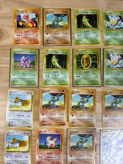 Vintage Pokemon TCG Base Set Japanese Lot of 30 Cards - Image 2
