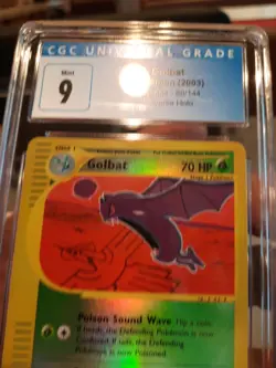 Golbat cgc 9 MINT REVERSE HOLO Skyridge 2002 E-Reader 60/144 psa card Pokemon - Image 4