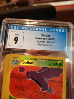 Golbat cgc 9 MINT REVERSE HOLO Skyridge 2002 E-Reader 60/144 psa card Pokemon - Image 5