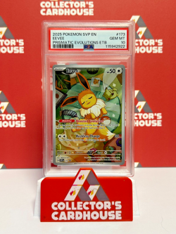Eevee | 173 | PSA 10 | Prismatic Evolutions ETB Black Star Promo | G20 - Image 1