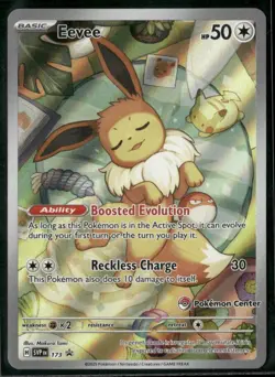 2025 Pokemon SVP En Eevee Prismatic Evolutions ETB Black Star Promo #173 - Image 1