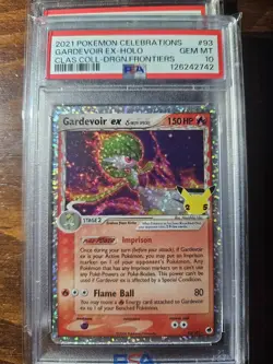 PSA 10 2021 POKEMON CELEBRATIONS CLASSIC COLLECTION 93/101 GARDEVOIR EX-HOLO - Image 1