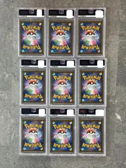 ALL PSA 10 Pokemon Card Japanese Yu Nagaba Eevee Complete 9 set Limited Promo - Image 2