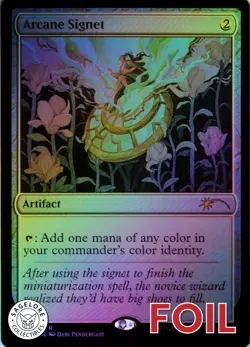 MTG Arcane Signet (201) | NM Foil | Secret Lair A Box of Rocks {SLD} - Image 1