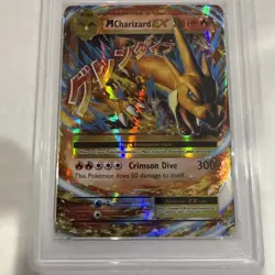 2016 POKEMON XY EVOLUTIONS #13 M CHARIZARD EX PSA 10 - Image 3