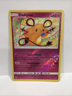 Pokemon TCG Dedenne 88/131 Uncommon Reverse Holo SM Forbidden Light NM - Image 1