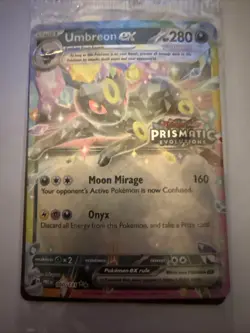 Umbreon Stamped Surprise Promo 060/131 Pokemon Prismatic Evolutions - SEALED - Image 1