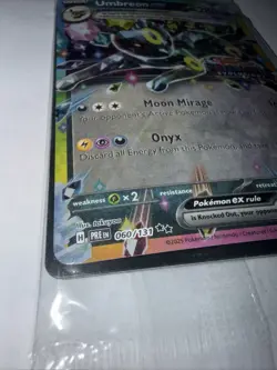Umbreon Stamped Surprise Promo 060/131 Pokemon Prismatic Evolutions - SEALED - Image 3