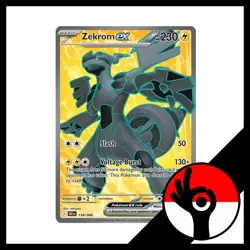 Pokemon TCG: Black Bolt - 158/086 - Zekrom Ex - Image 1