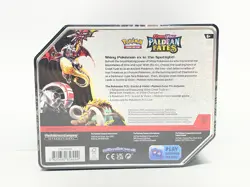 BRAND NEW TIN POKEMON TCG SCARLET & VIOLET PALDEAN FATES SHINY IRON TREADS EX - Image 3