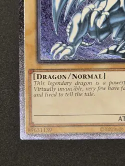 Blue-Eyes White Dragon Ultimate Rare OP28-EN001 Yugioh #2 - Image 5
