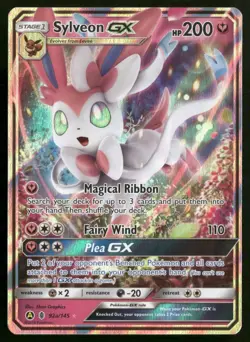 Sylveon GX - 92a/145 Promo Alternate Art Promos 092a/145 LP-NM Pokemon TCG - Image 1
