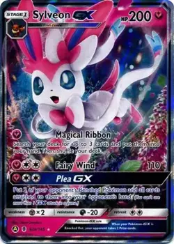 Sylveon GX - 92a/145 - Pokemon Sun & Moon Promo Alternate Art Rare Card NM - Image 1