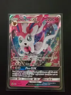Pokemon TCG Sylveon GX 92a/145 Alternate Art Sun & Moon Promo. NM/M - Image 1