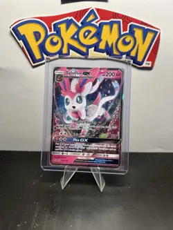 Sylveon GX Alternate Art 92a/145 Promo Pokemon TCG Sun and Moon Promo - NM - Image 1